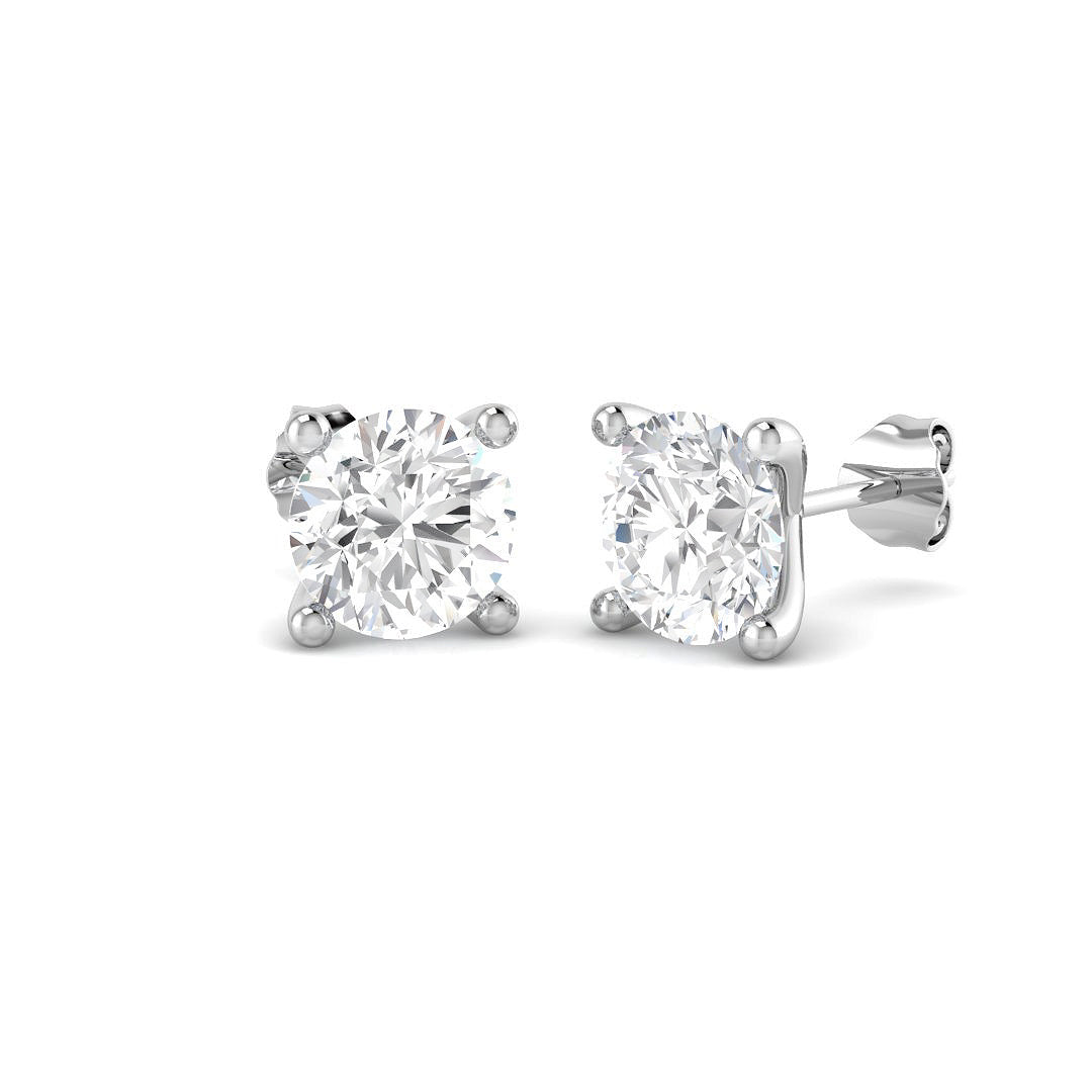 Solitaire Lab-Grown Diamond Ring 4.0ct–4.08ct – SE7019 – 18k White Gold