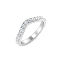 Wishbone Diamond Ring 0.4ct – SR5131A – 18k White Gold