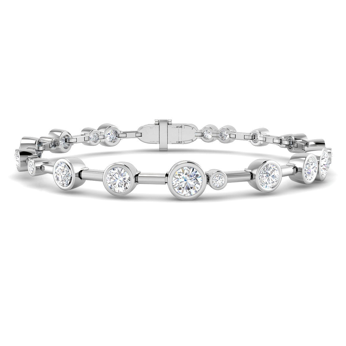 Spectacle & Solitaire Diamond Ring 5.16ct – SB2976 – 18k White Gold