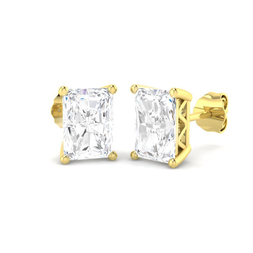 Solitaire Lab-Grown Diamond Ring 3.0ct–3.03ct – SE7194 – 18k Yellow Gold