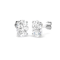 Solitaire Lab-Grown Diamond Ring 4.01ct – SE7583 – 18k White Gold