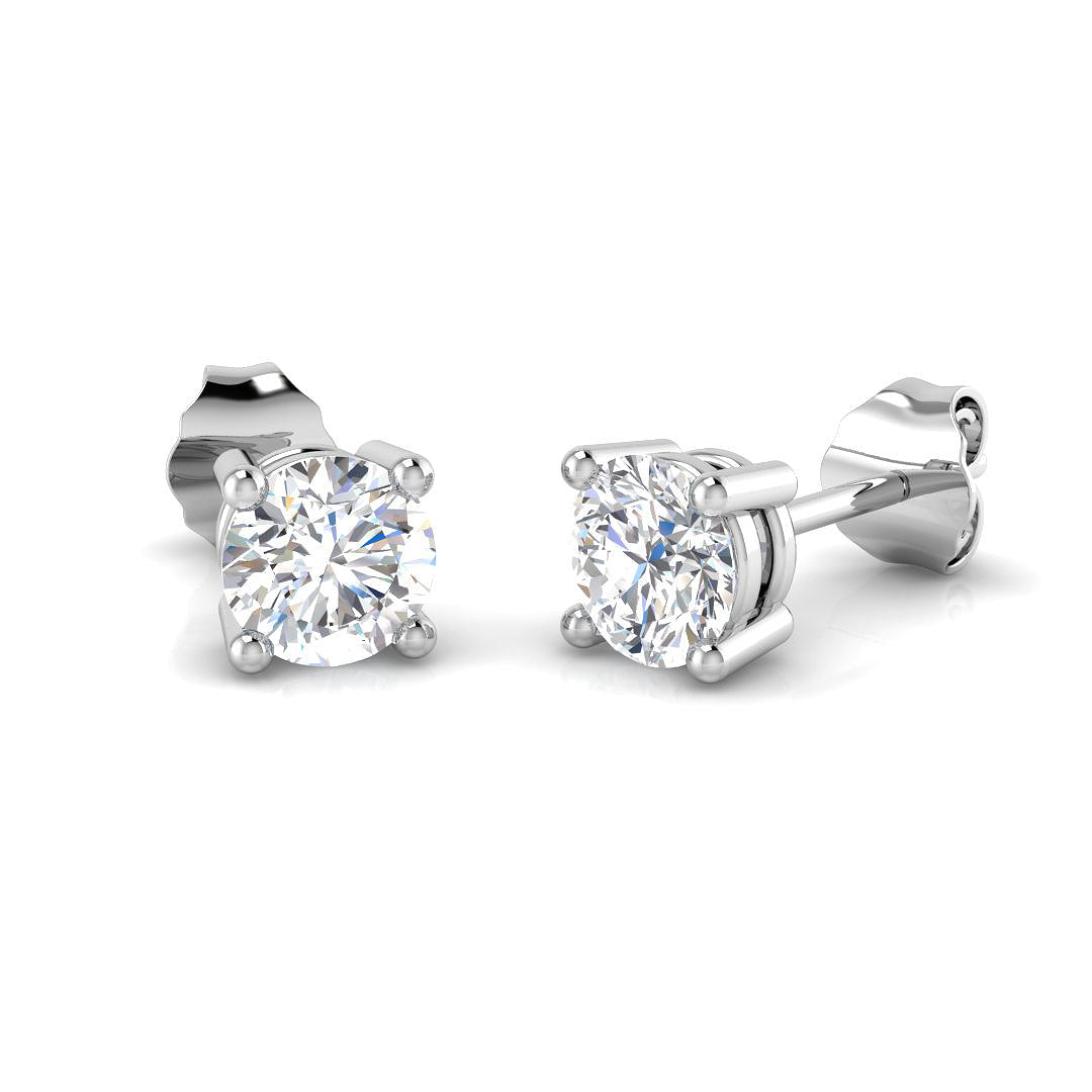 Solitaire Diamond Ring 0.8ct–0.89ct – ERR0080 – 18k White Gold