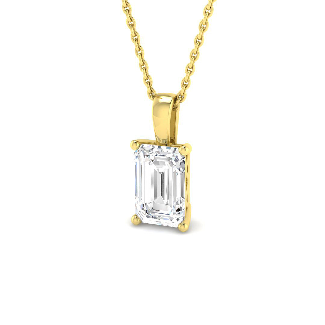 Solitaire Lab-Grown Diamond Ring 1.5ct–1.51ct – SP6767 – 18k Yellow Gold