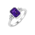 Vintage Diamond Ring 0.83ct – SR6833~AME – 18k White Gold