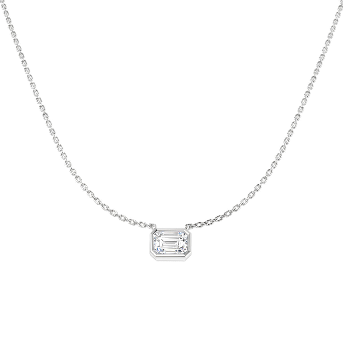 Solitaire Lab-Grown Diamond Ring 1.0ct – SN2421 – 18k White Gold