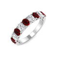 Ruby Diamond Ring 1.66ct – SR7565~RY – 18k White Gold