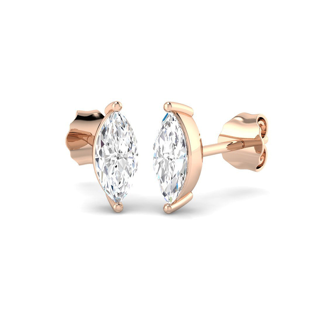 Solitaire Diamond Ring 0.61ct–0.7ct – SE7178 – 18k Rose Gold