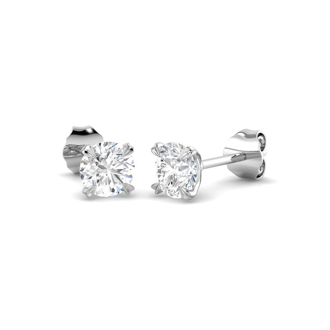 Solitaire Diamond Ring 1.0ct – SE7828 – 18k White Gold