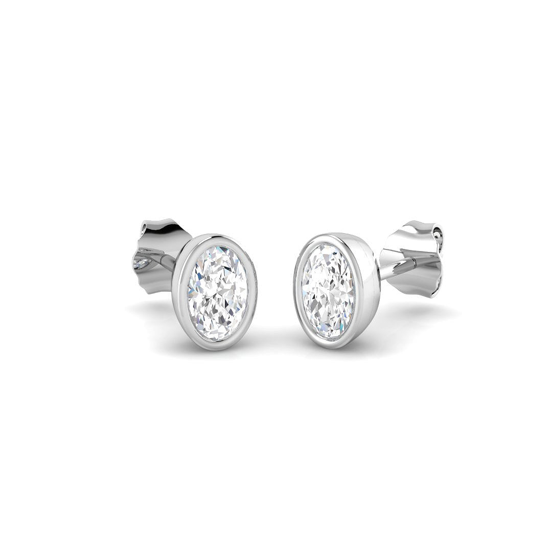 Solitaire Diamond Ring 0.79ct – SE7493 – 18k White Gold