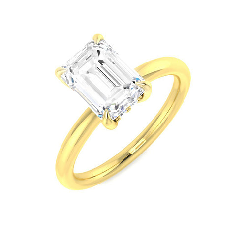 Engagement Lab-Grown Diamond Ring 2.13ct–2.15ct – SR6027 – 18k Yellow Gold
