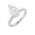 Engagement Lab-Grown Diamond Ring 2.4ct–2.44ct – SR5122 – 18k White Gold