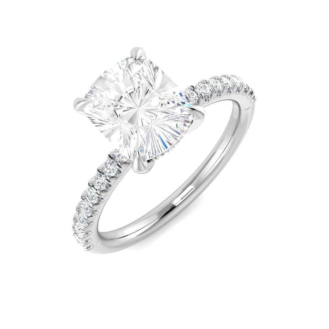 Engagement Lab-Grown Diamond Ring 2.33ct – SR6261 – 18k White Gold