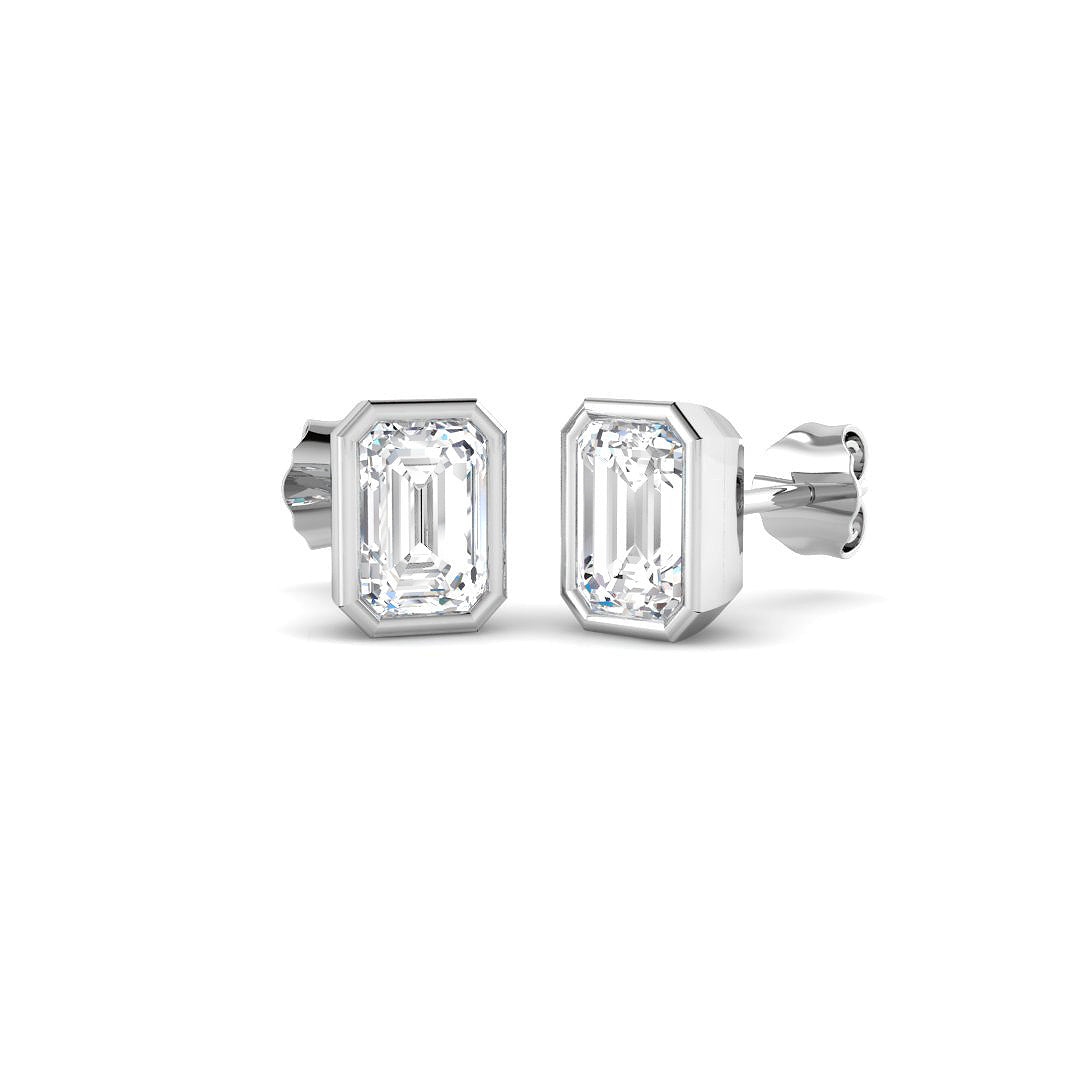 Solitaire Lab-Grown Diamond Ring 2.01ct–2.05ct – SE7565 – 18k White Gold