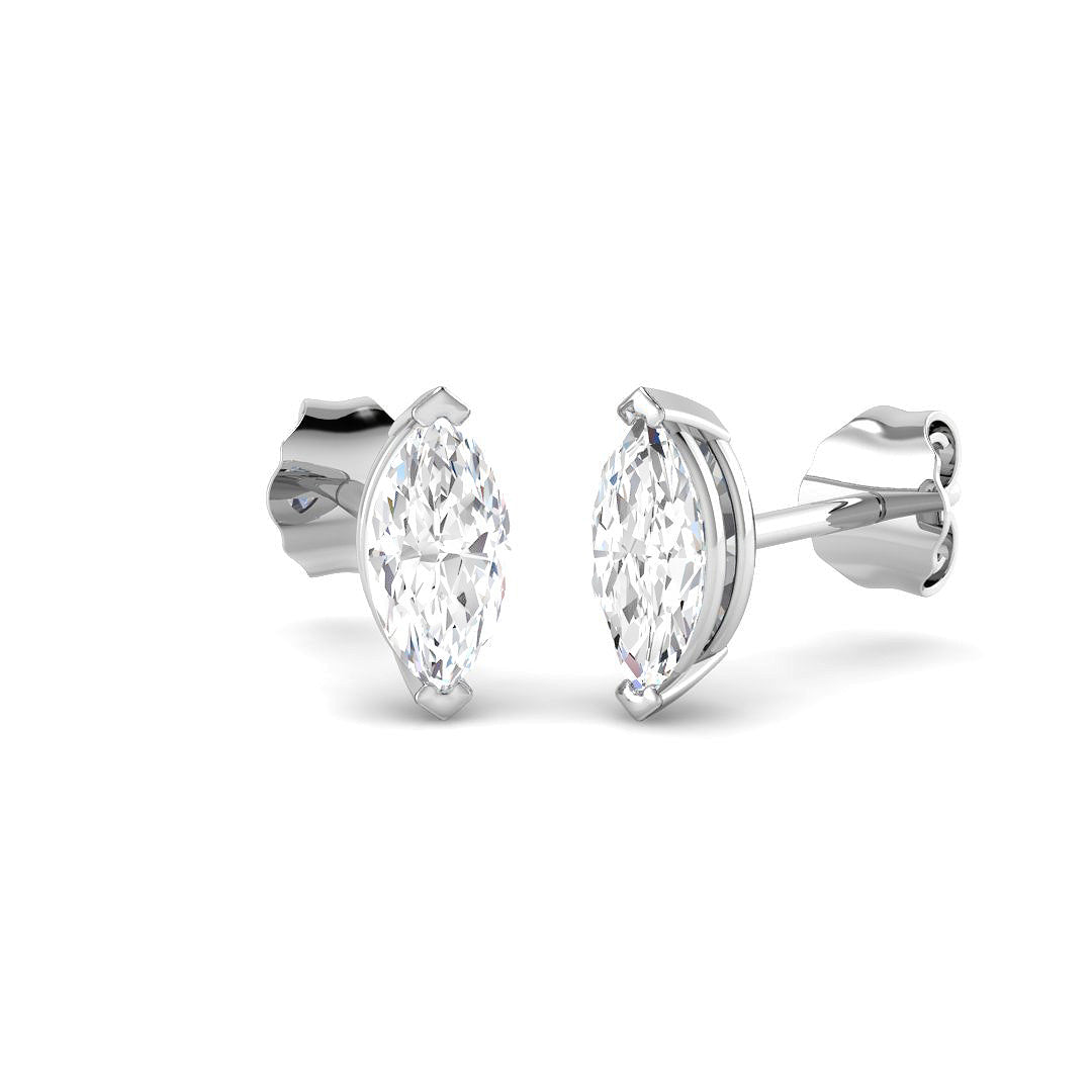 Solitaire Diamond Ring 0.74ct – SE7477 – 18k White Gold