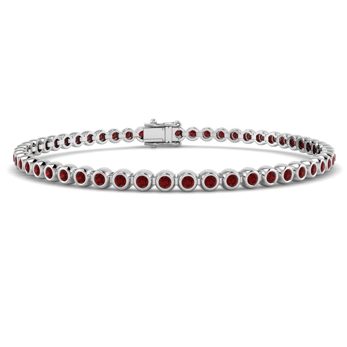 Ruby Diamond Ring 2.4ct – XYB0591~ALL – 18k White Gold