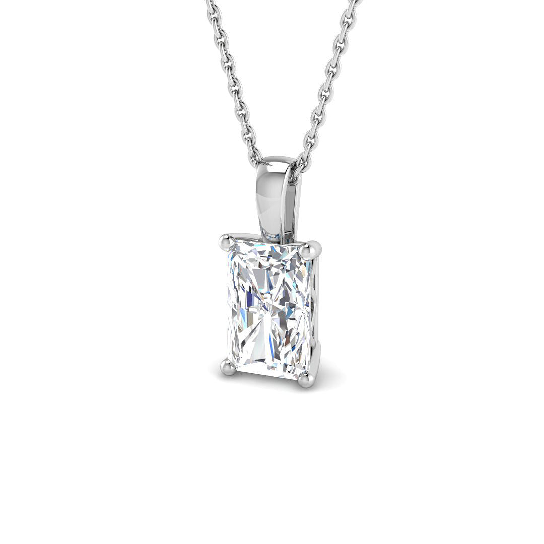 Solitaire Lab-Grown Diamond Ring 1.5ct–1.51ct – SP6767 – 9k White Gold