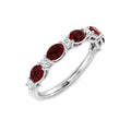 Ruby Diamond Ring 1.27ct – SR7970~RY – 18k White Gold