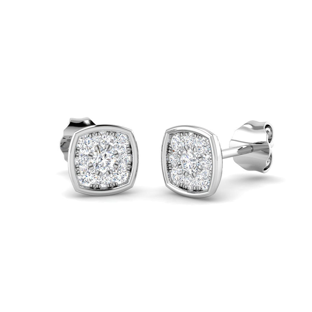 Cluster Diamond Ring 0.26ct – BJE0052 – 18k White Gold