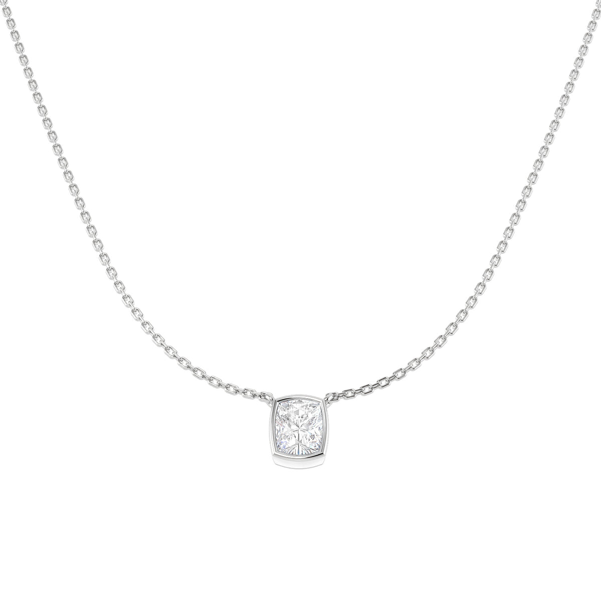 Solitaire Lab-Grown Diamond Ring 1.0ct–1.01ct – SN2419 – 18k White Gold