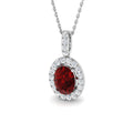 Ruby Diamond Ring 1.77ct – SP3566~RY – 18k White Gold