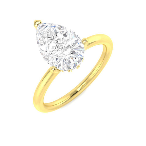 Engagement Lab-Grown Diamond Ring 2.16ct–2.18ct – SR5706 – 18k Yellow Gold