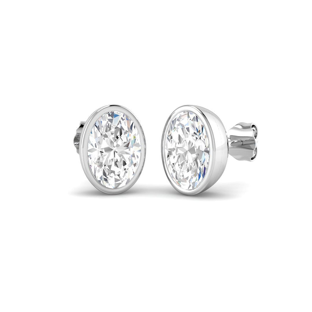 Solitaire Lab-Grown Diamond Ring 3.04ct–3.06ct – SE7571 – 18k White Gold