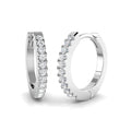 Hoops Diamond Ring 0.2ct–0.95ct – SE5195 – 18k White Gold