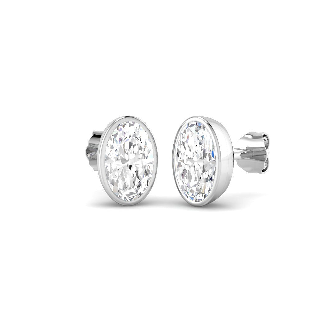 Solitaire Lab-Grown Diamond Ring 2.01ct – SE7570 – 18k White Gold