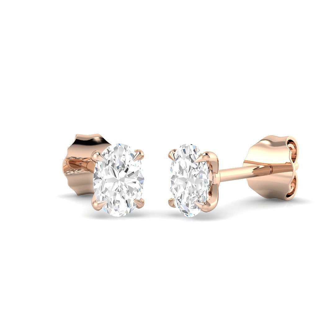 Solitaire Diamond Ring 0.54ct – SE7423 – 18k Rose Gold