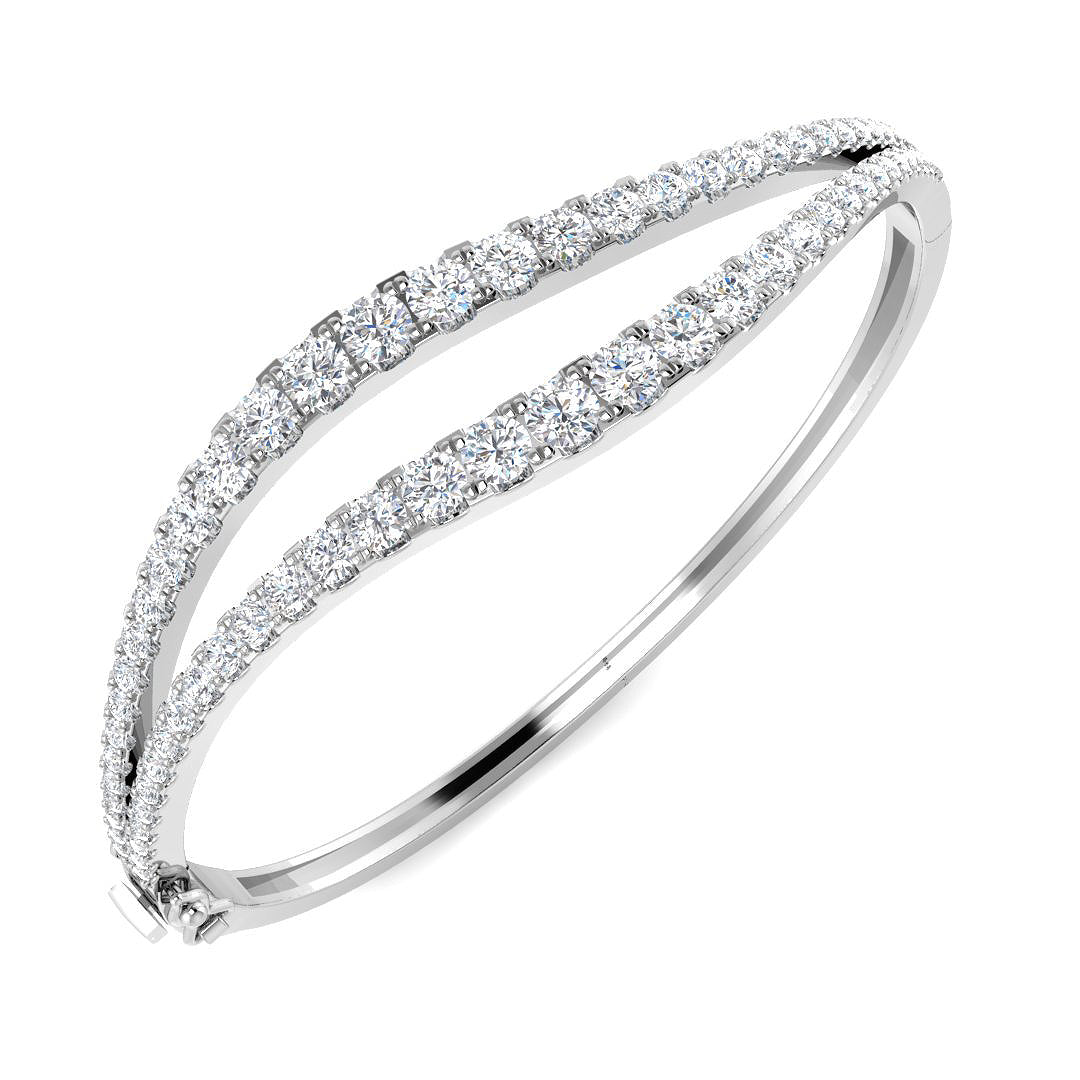 Fancy Designs Diamond Ring 4.76ct – SBK1290 – 18k White Gold
