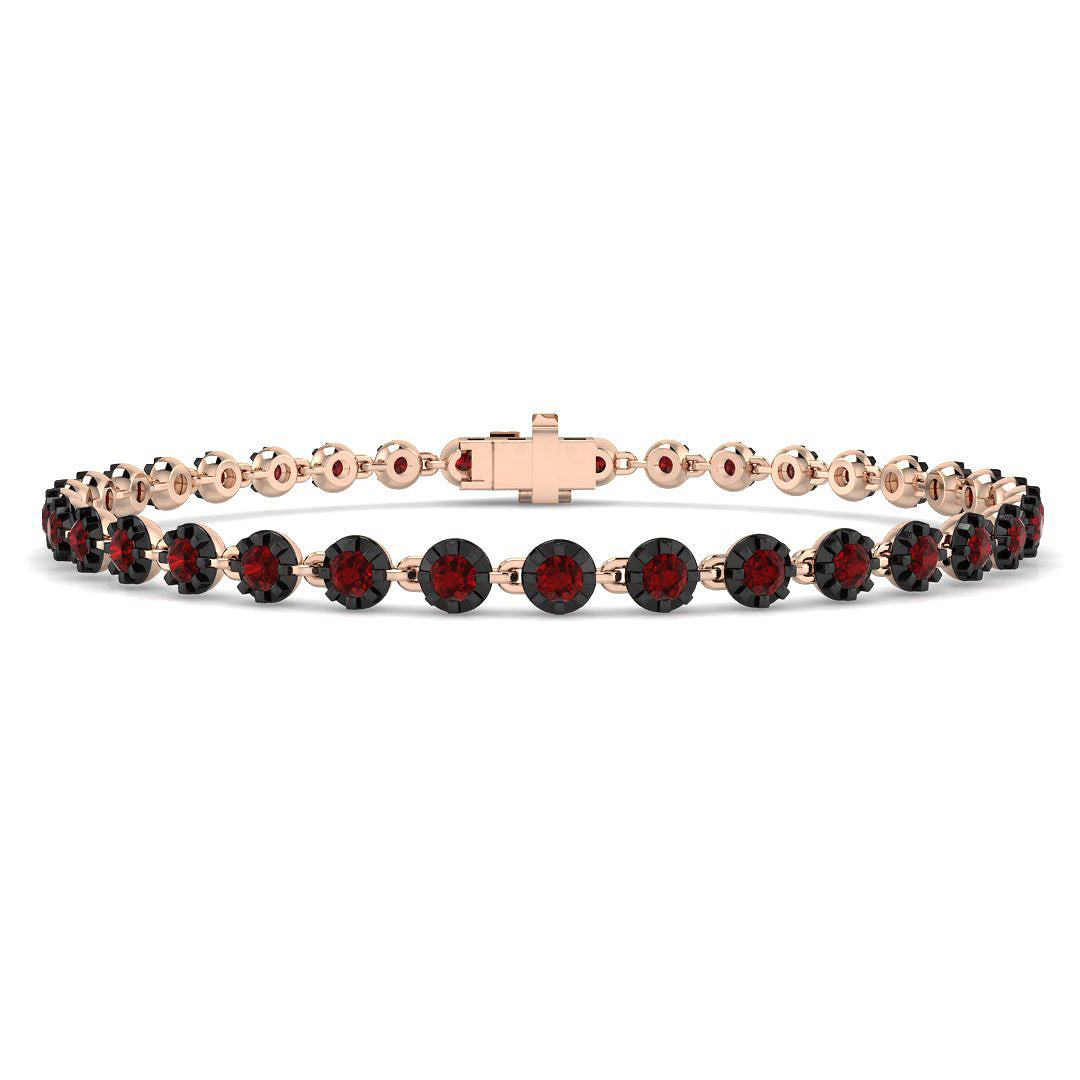 Ruby Diamond Ring 2.63ct – SB3070~RY – 18k Rose Gold