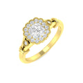 Vintage Diamond Ring 0.88ct – SR7811 – 9k Yellow Gold
