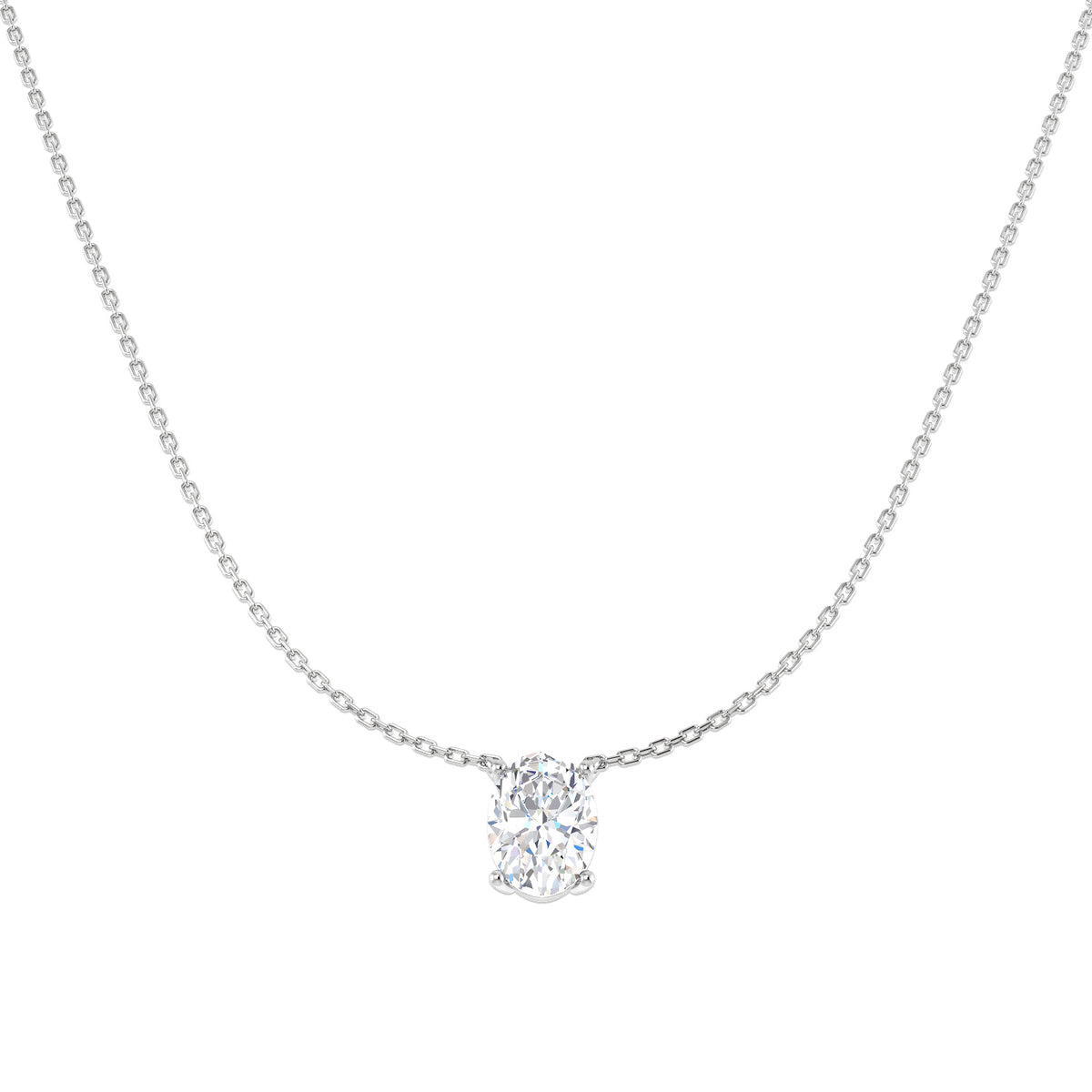 Solitaire Lab-Grown Diamond Ring 2.01ct – SN2242 – 18k White Gold