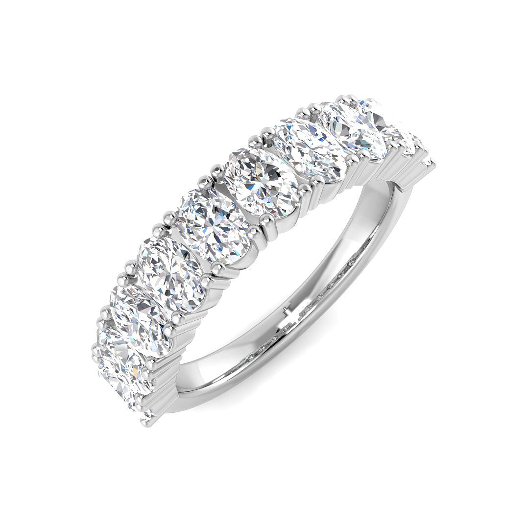 Multi Stone Diamond Ring 1.44ct–2.02ct – SR4380 – 18k White Gold