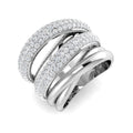Fancy Diamond Ring 2.14ct – SR6755 – 18k White Gold