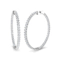 Hoops Diamond Ring 9.0ct – SE5622-WG – 18k White Gold