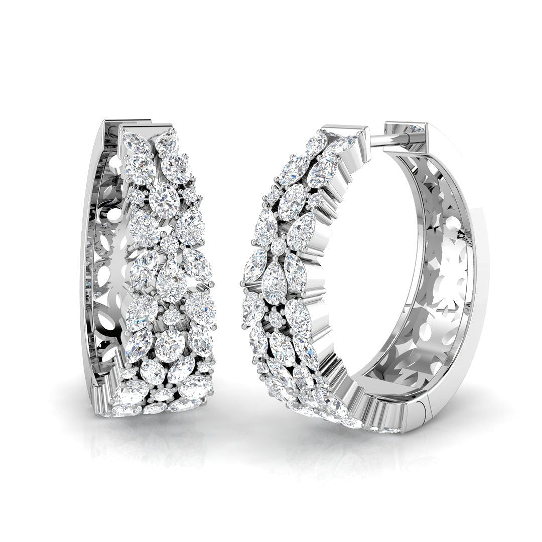 Fancy Diamond Ring 1.81ct – SE6649 – 18k White Gold