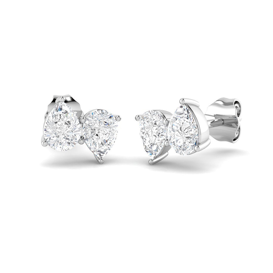 Shape Diamond Ring 0.88ct–1.02ct – SE7180 – 18k White Gold