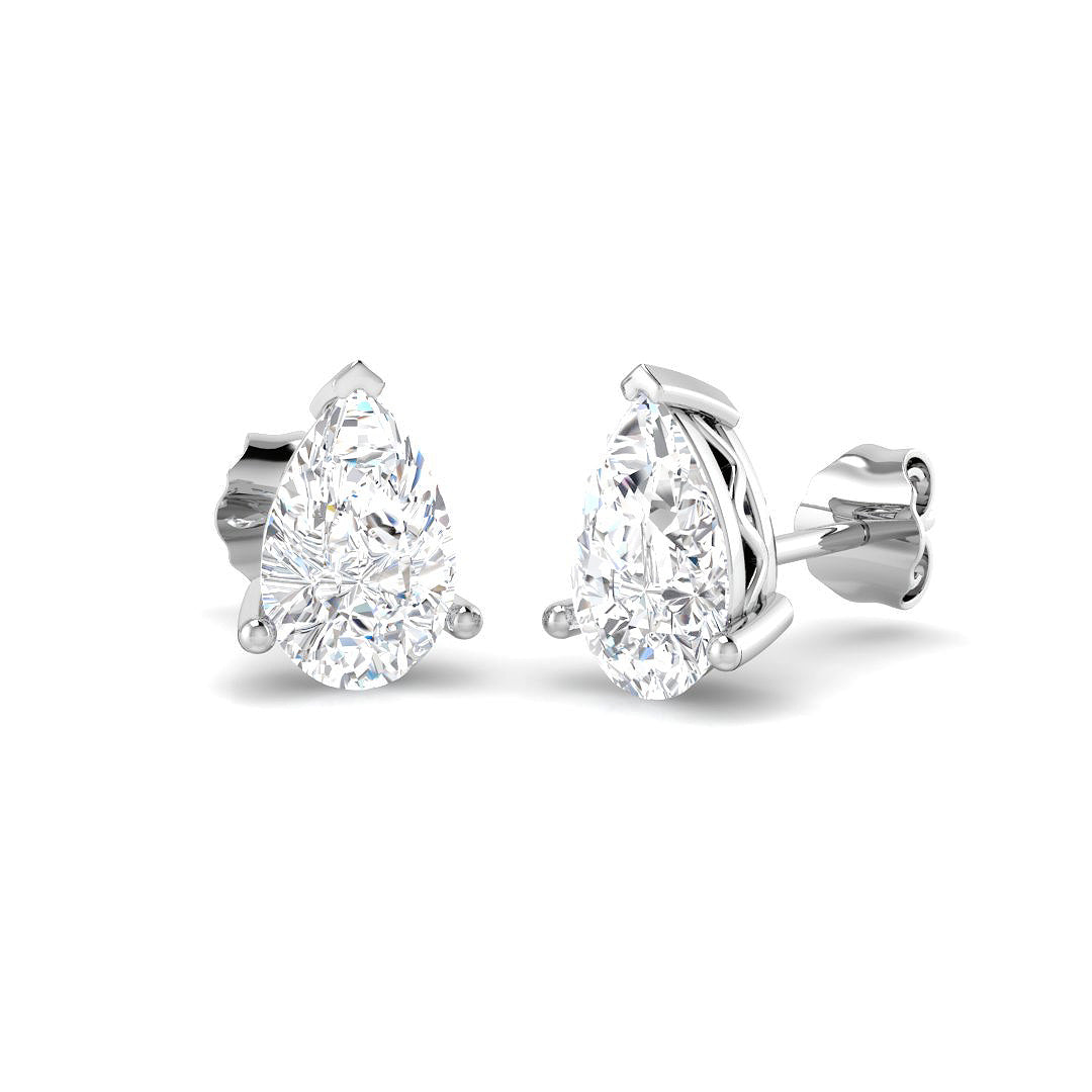 Solitaire Lab-Grown Diamond Ring 2.0ct–2.08ct – SE7109 – 18k White Gold