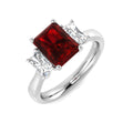 Three Stone Diamond Ring 2.43ct – SL9795~RY – 18k White Gold