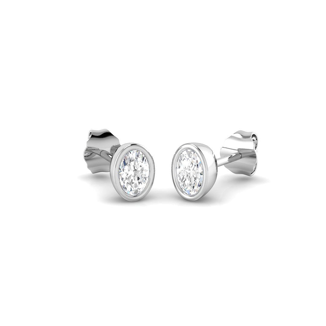 Solitaire Diamond Ring 0.52ct – SE7492 – 18k White Gold