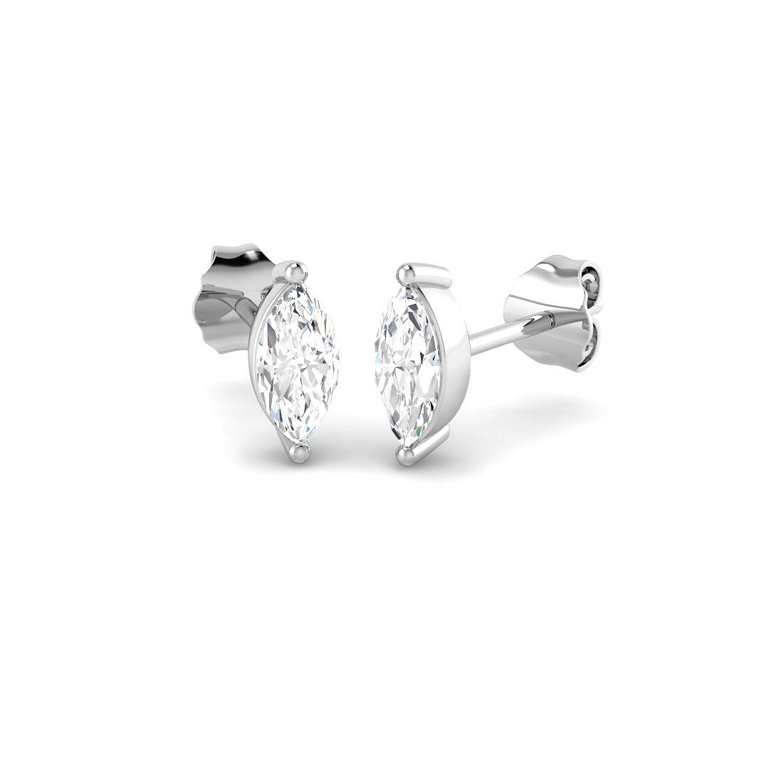 Solitaire Diamond Ring 0.61ct–0.7ct – SE7178 – 18k White Gold