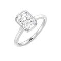 Engagement Lab-Grown Diamond Ring 1.5ct–1.54ct – SR7702 – 18k White Gold