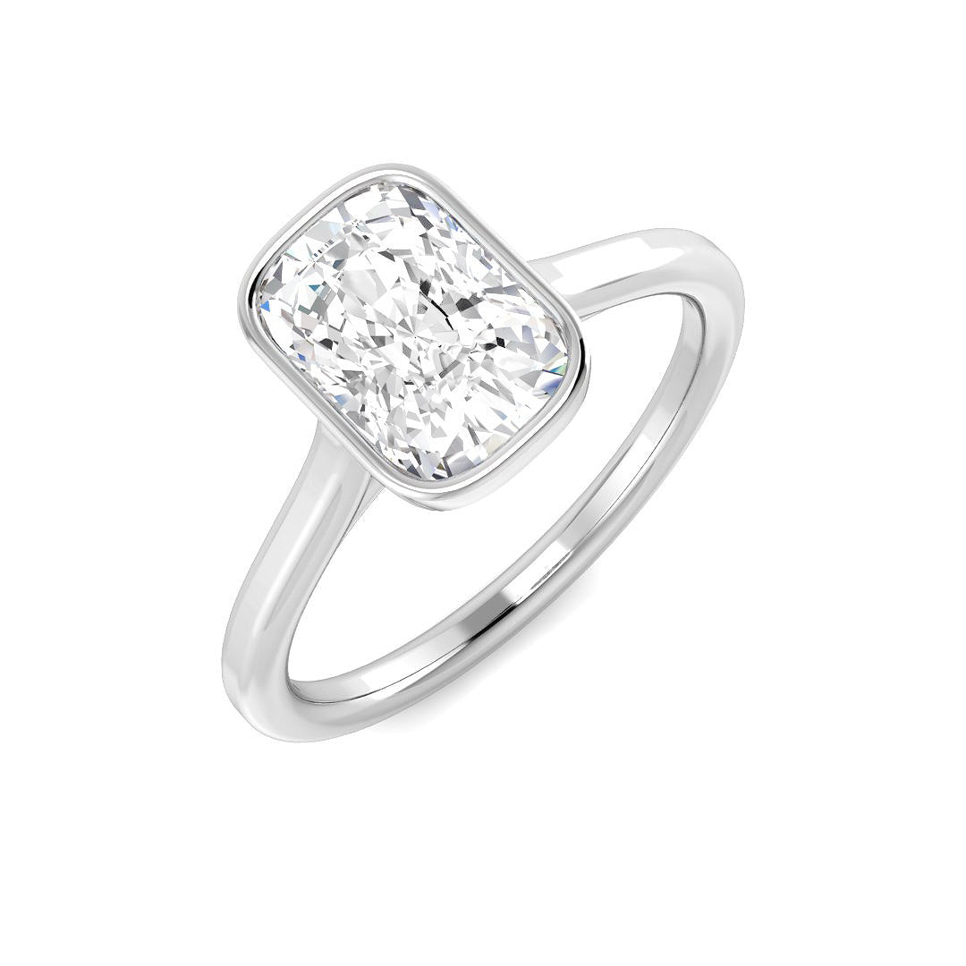 Engagement Lab-Grown Diamond Ring 1.5ct–1.54ct – SR7702 – 18k White Gold