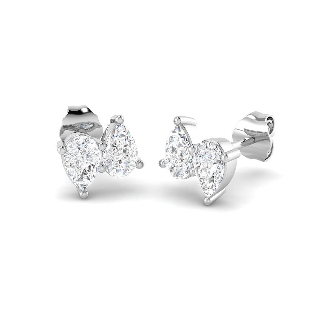 Shape Diamond Ring 0.88ct–1.02ct – SE7180 – 18k White Gold