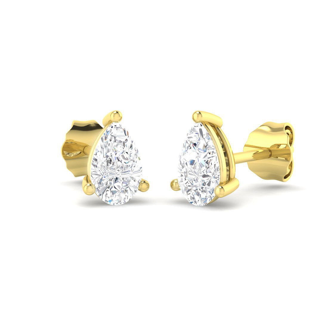Solitaire Diamond Ring 0.58ct–1.5ct – SE6888 – 18k Yellow Gold