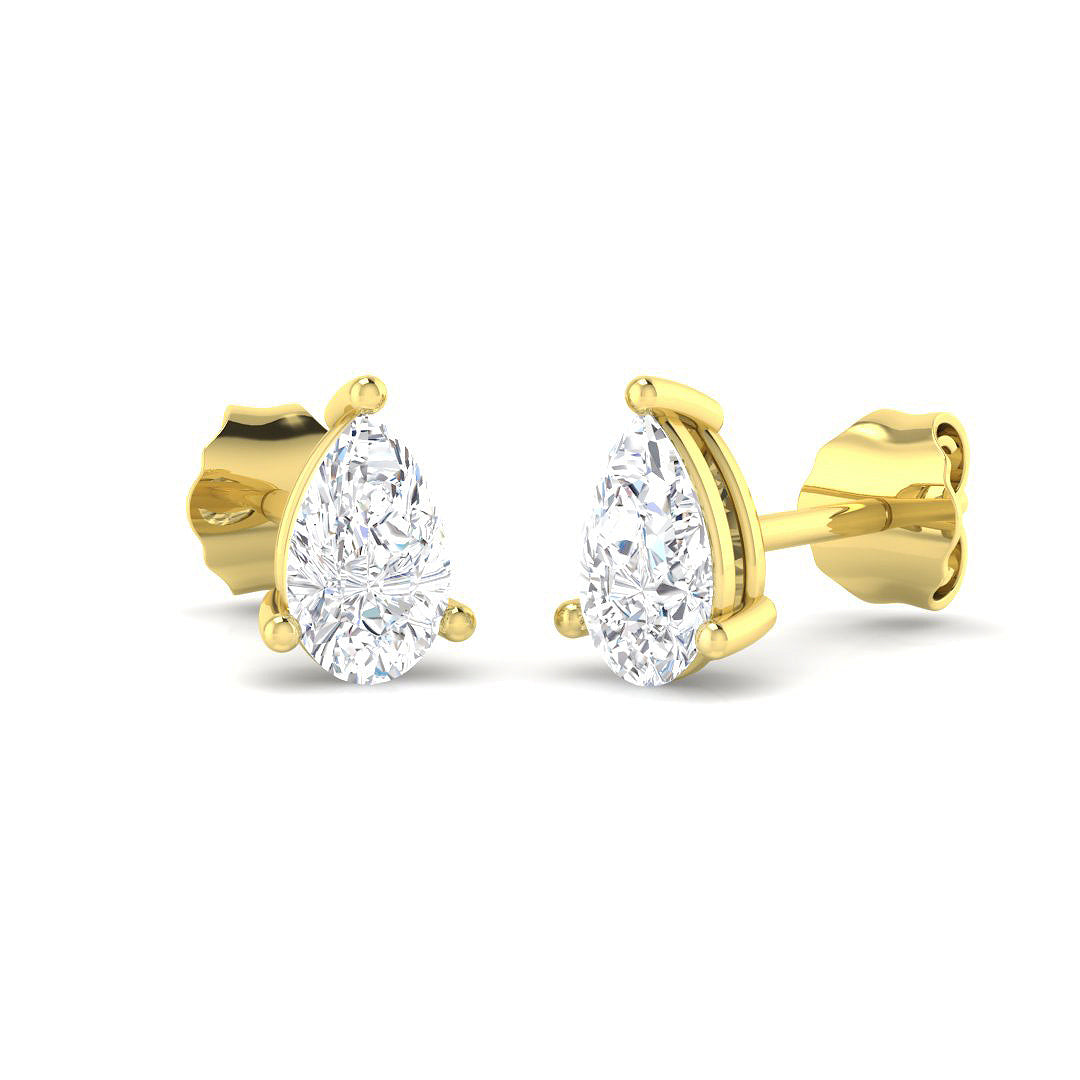 Solitaire Diamond Ring 0.58ct–1.5ct – SE6888 – 18k Yellow Gold