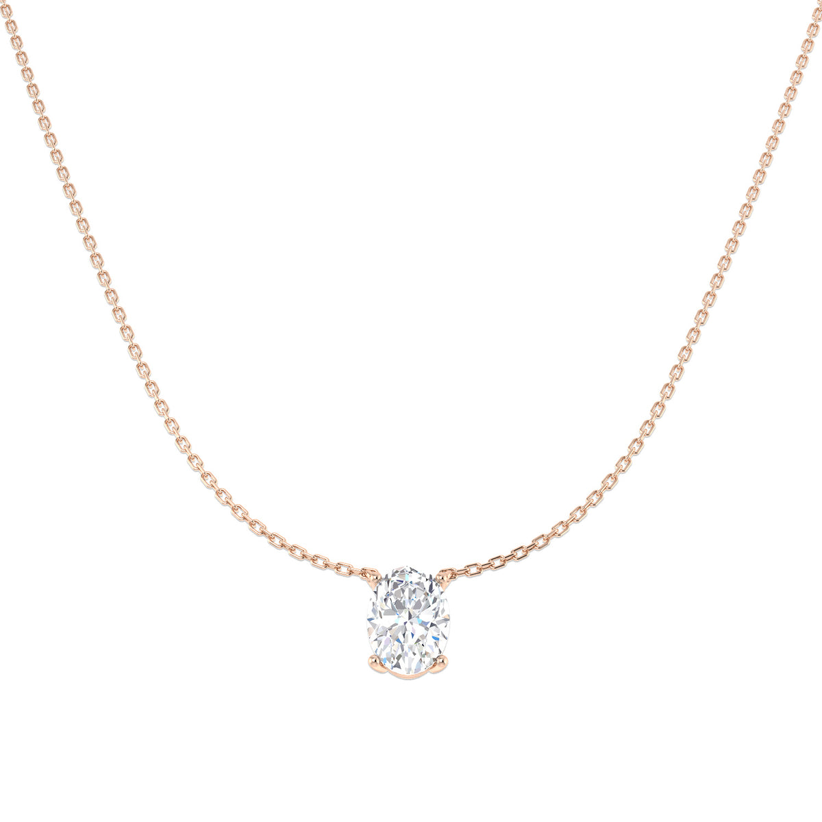 Solitaire Lab-Grown Diamond Ring 2.01ct – SN2242 – 18k Rose Gold