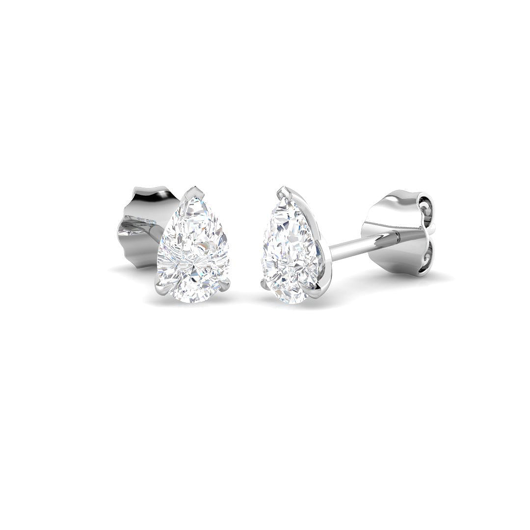 Solitaire Diamond Ring 0.72ct – SE7490 – 18k White Gold