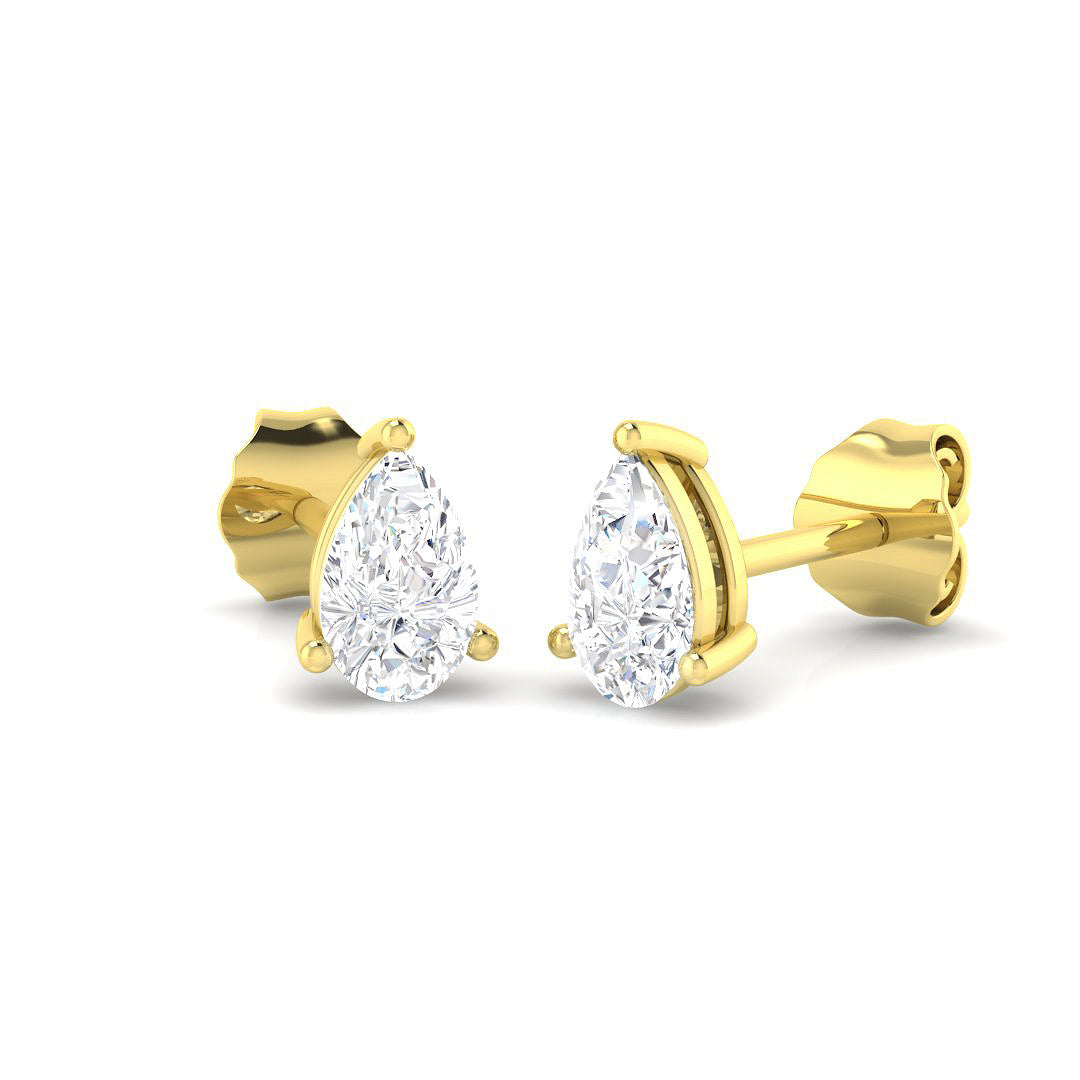 Solitaire Diamond Ring 0.58ct–1.5ct – SE6888 – 18k Yellow Gold